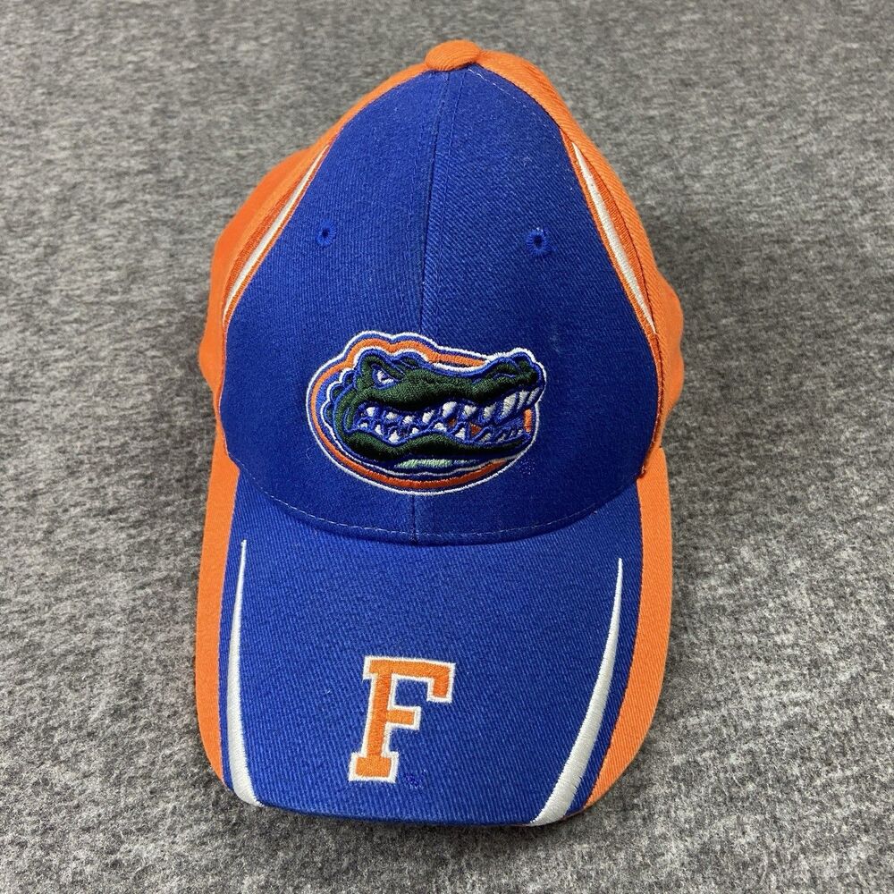 TEI Florida Gators Hat Blue Orange Gator F Cap Adjustable Strapback - Picture 3 of 16